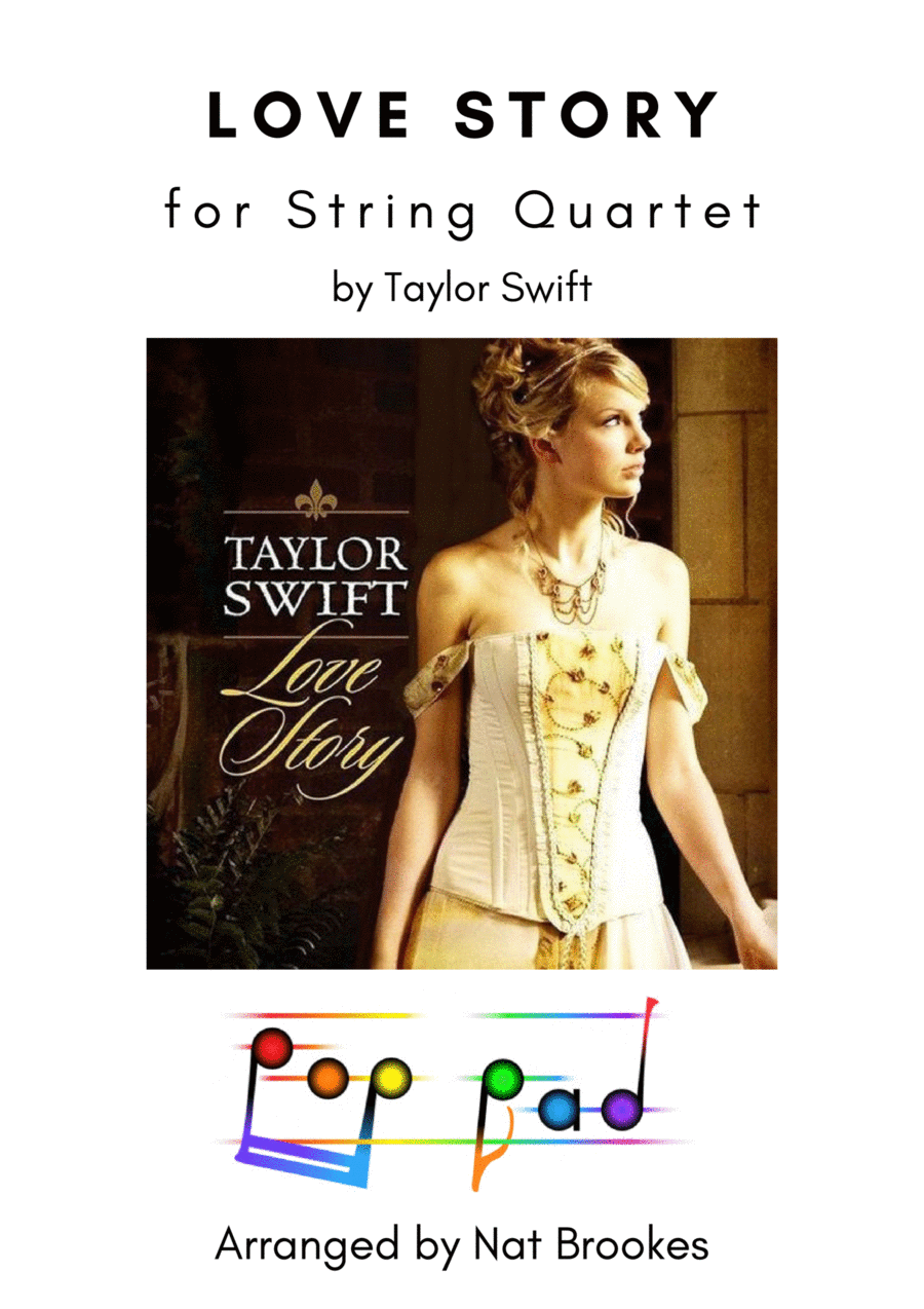 Love Story String Quartet scores gallery preview page 1
