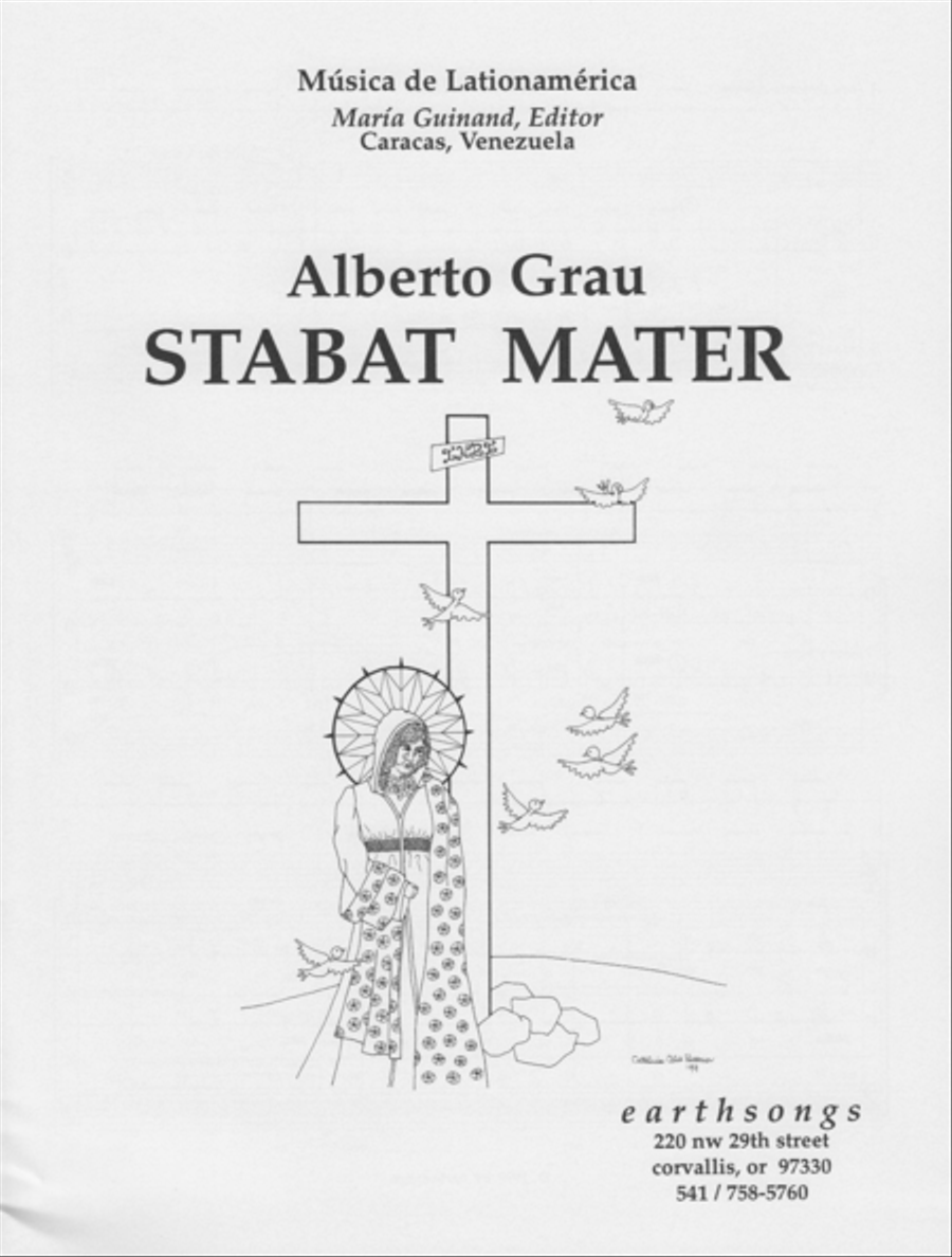 stabat mater SSAATTBB scores gallery preview page 1