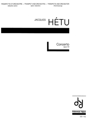 Book cover for Concerto for trumpet op. 43 (pno red)