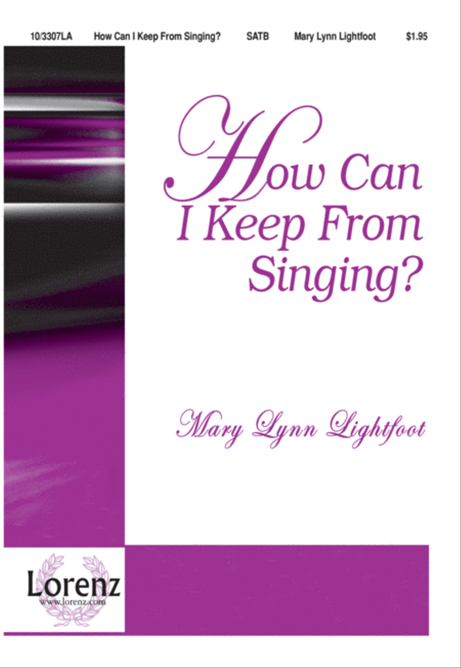 How Can I Keep From Singing? 4-Part scores gallery preview page 2