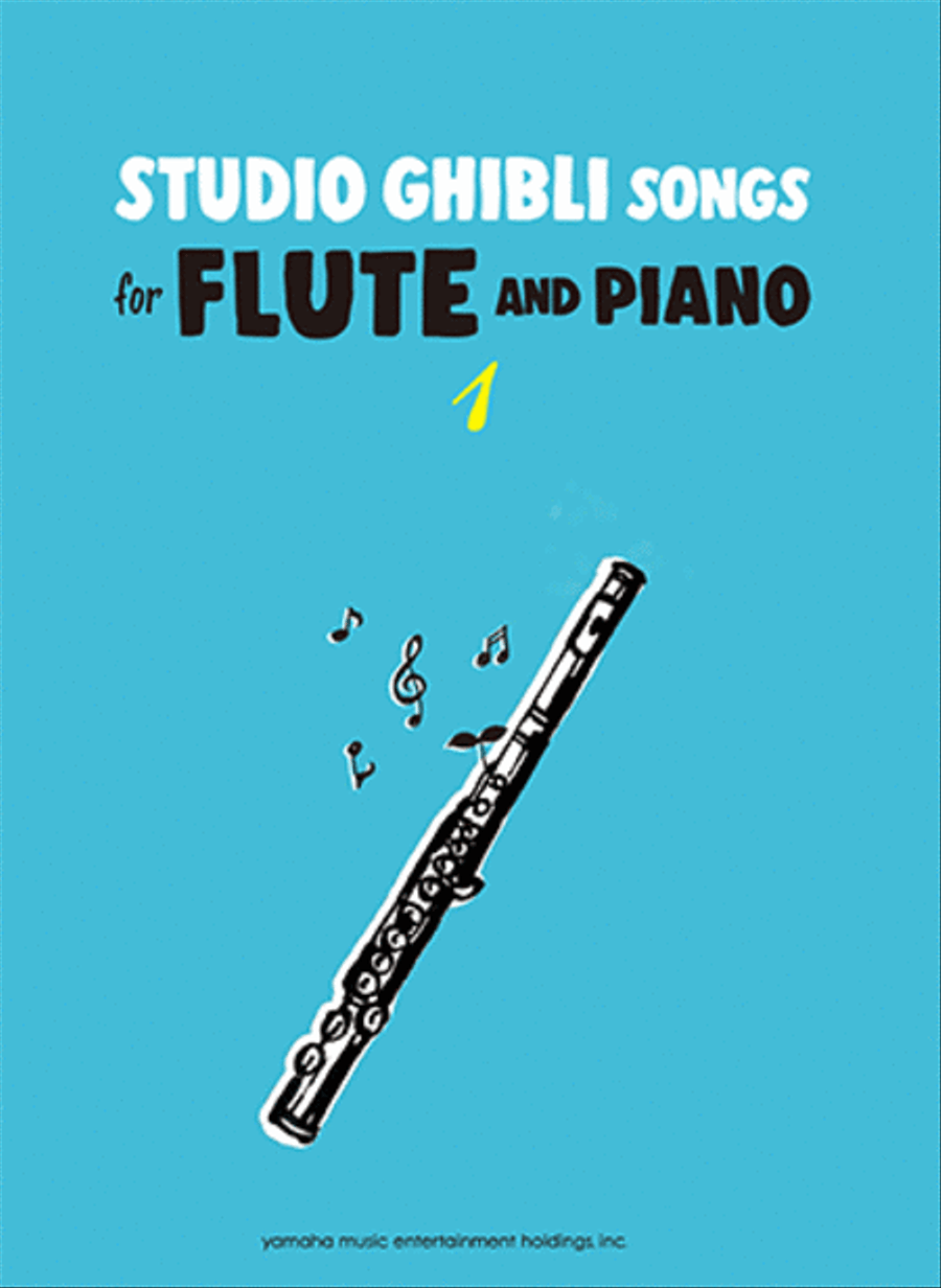 Studio Ghibli Songs for Flute and Piano Vol.1/English Version Flute Solo scores gallery preview page 1
