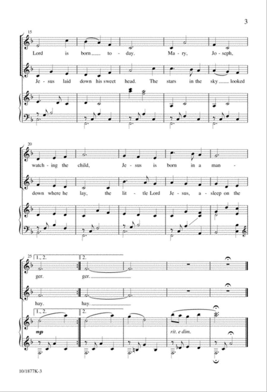 Star Light, Star Bright Star Light, Star Bright 2-Part scores gallery preview page 3