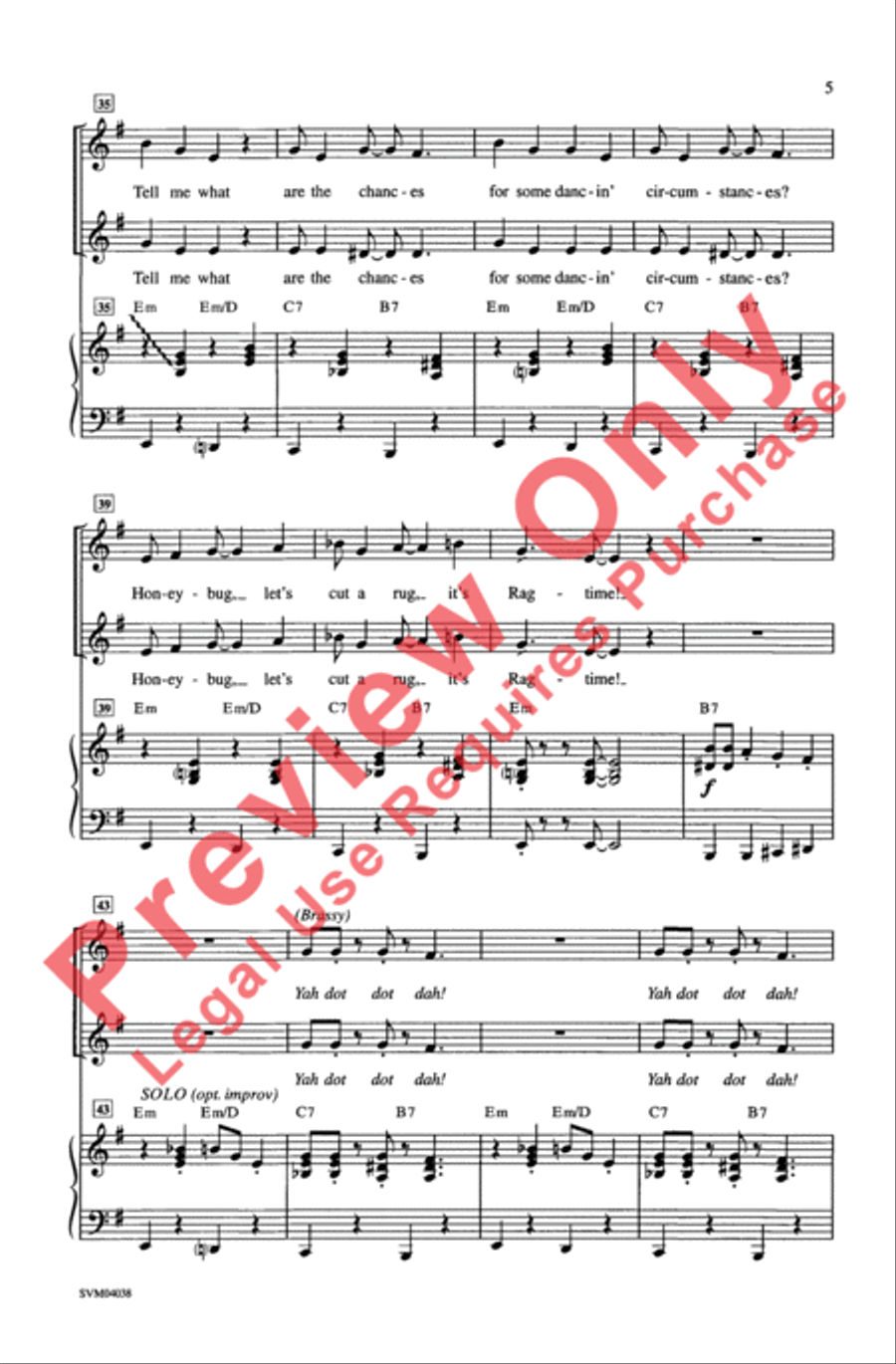 It's Ragtime! 2-Part scores gallery preview page 5