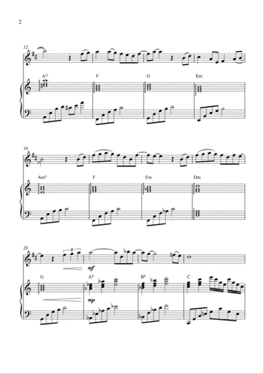 Where's The Justice? Where's The Justice? Tenor Saxophone scores gallery preview page 2