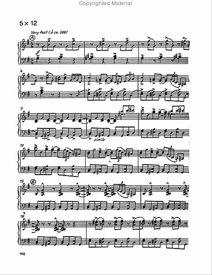Blues & Boogie-Woogie Piano Piano Solo scores gallery preview page 5