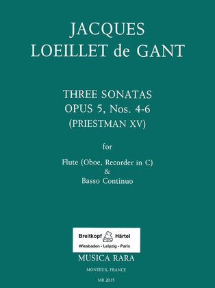 Book cover for 6 Sonatas Op. 5