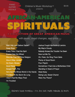 Book cover for African-American Spirituals