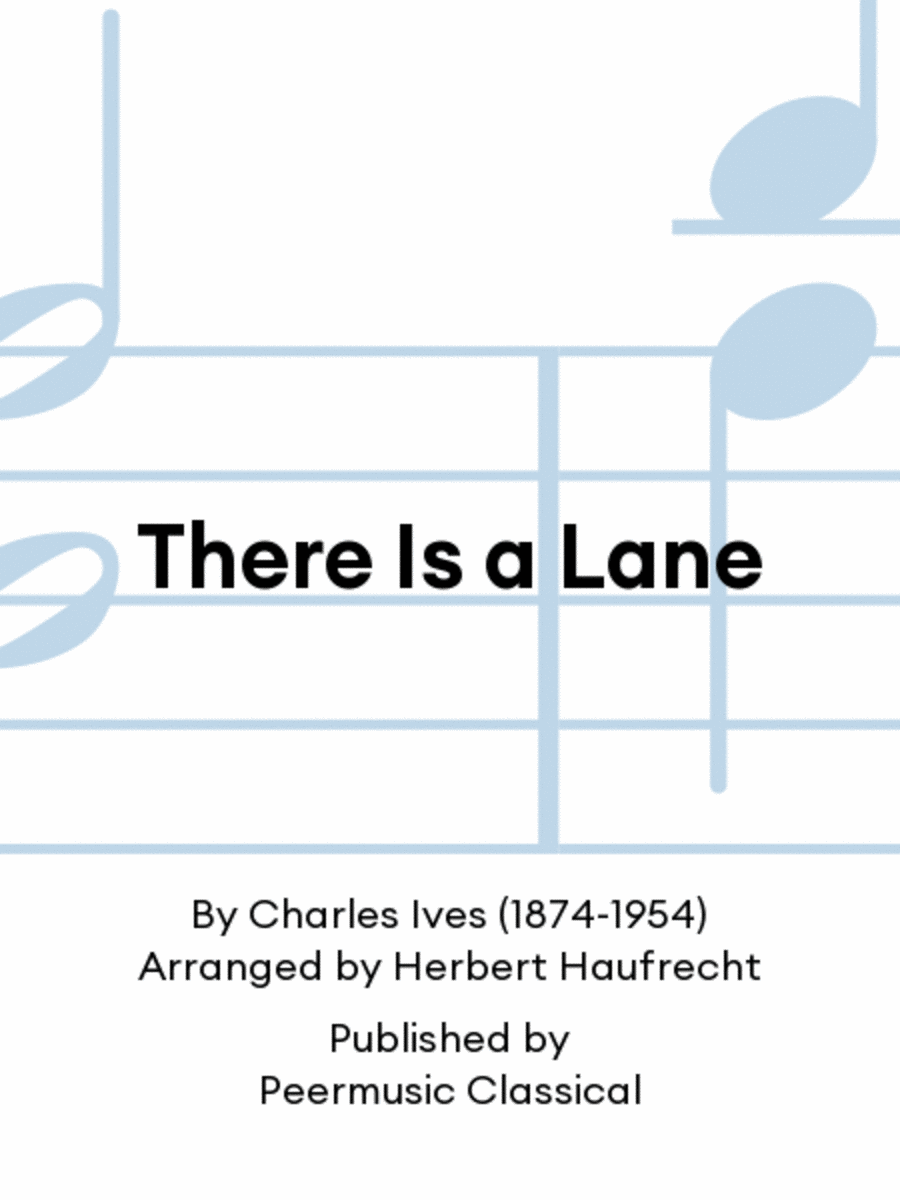 There Is a Lane 4-Part scores gallery preview page 1