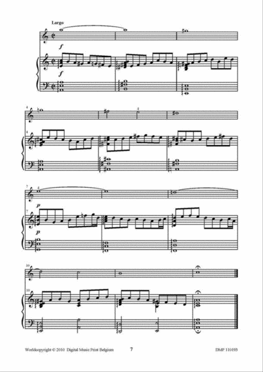 Concerto In C Maggiore Violin Solo scores gallery preview page 3