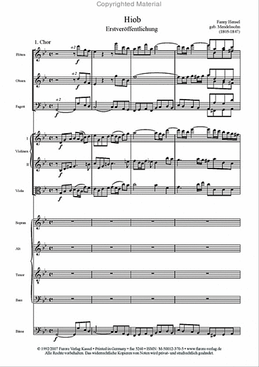 Hiob. Cantata Hiob. Cantata 4-Part scores gallery preview page 2