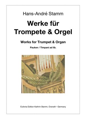 Book cover for Works for trumpet & organ (Vol. I)