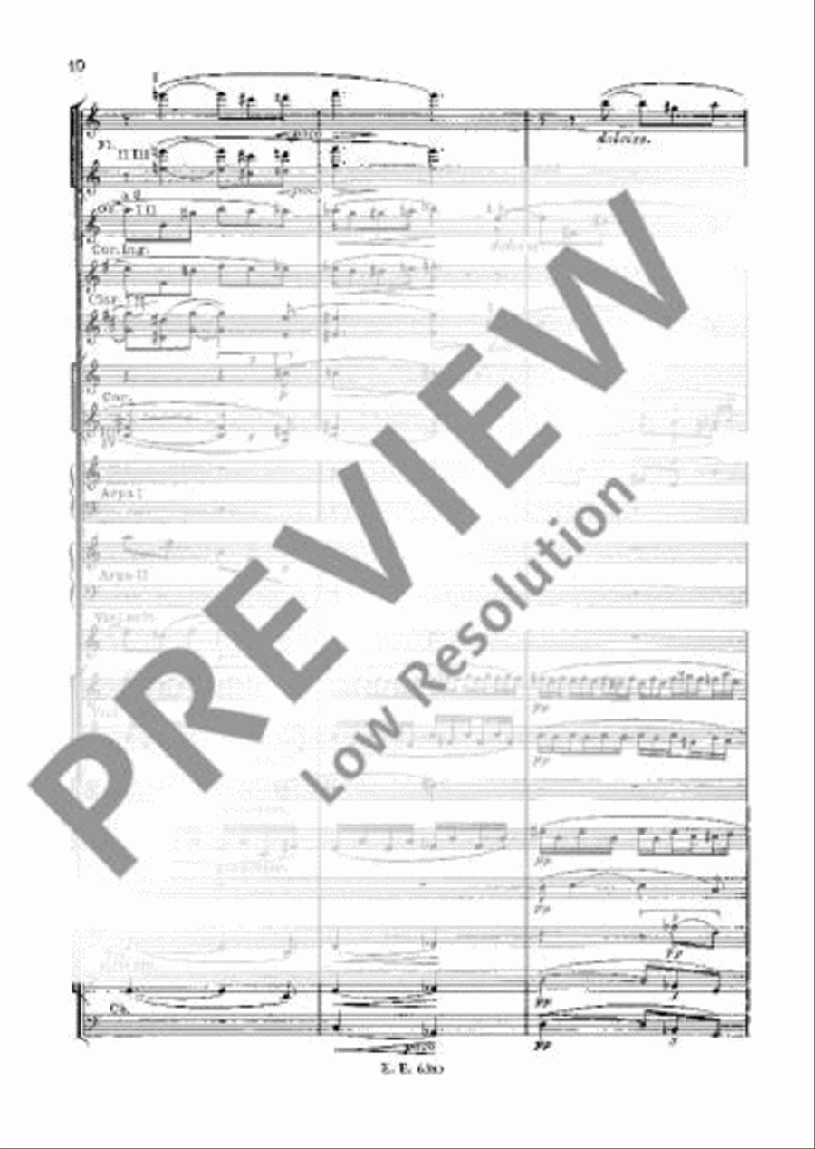Le Poème de l'extase Orchestra scores gallery preview page 15