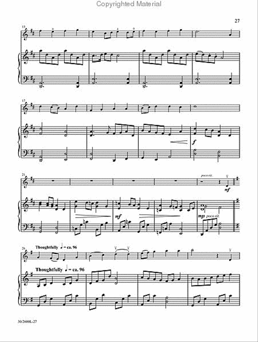 Worship the King Violin Solo scores gallery preview page 7