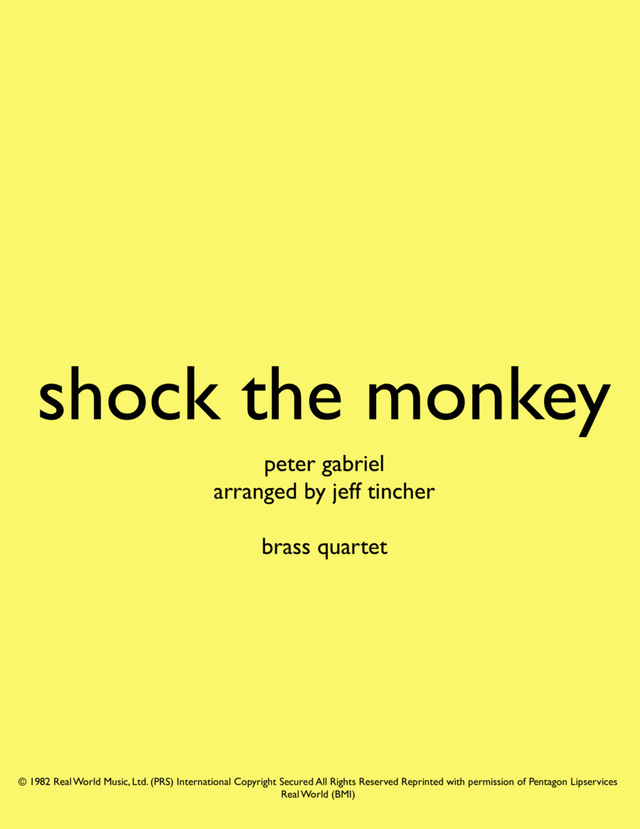 Shock The Monkey image number null