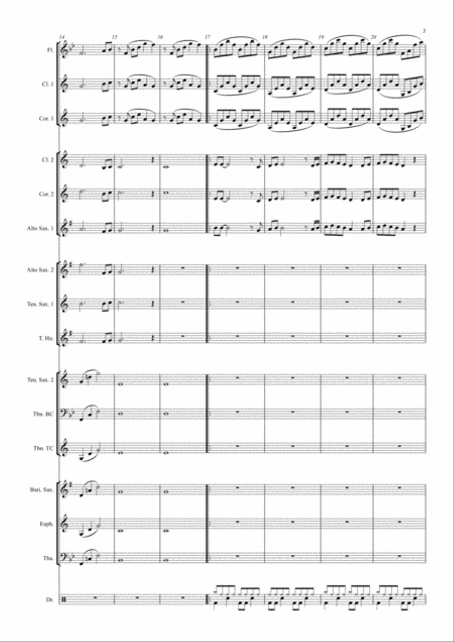 Bohemian Rhapsody Bohemian Rhapsody Large Ensemble scores gallery preview page 3