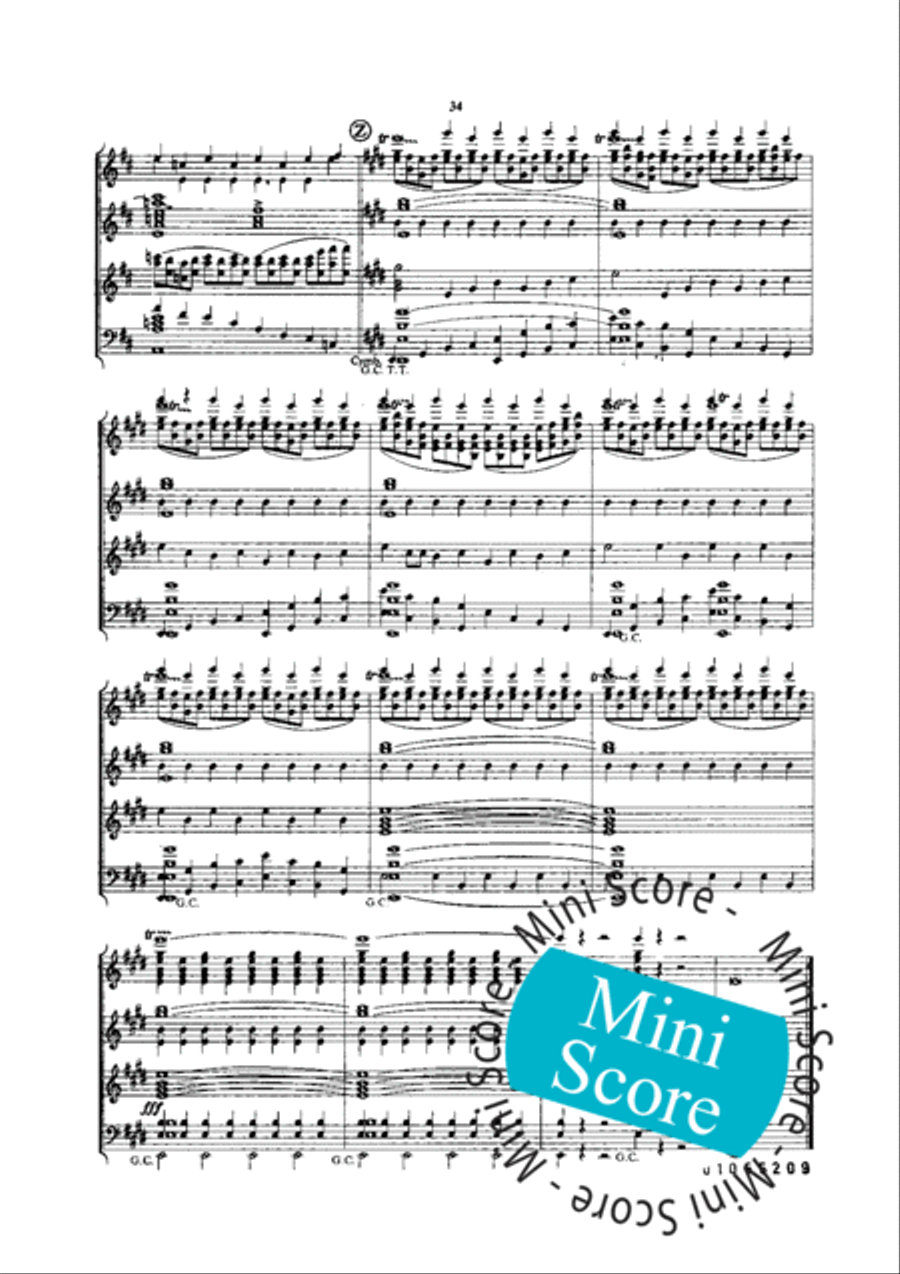 La Grande Paque Russe Concert Band scores gallery preview page 36
