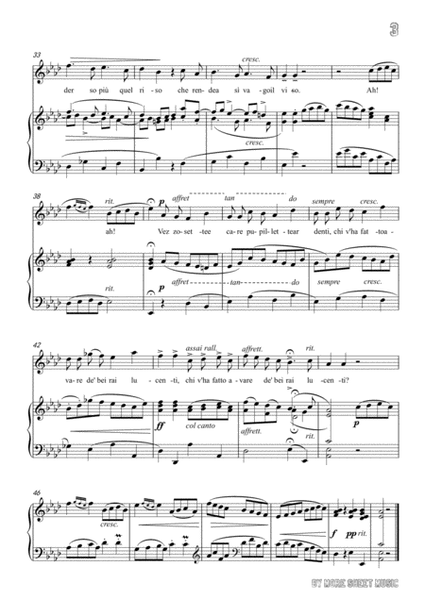 Falconieri-Vezzosette e care pupillette in A flat Major,for voice and piano image number null
