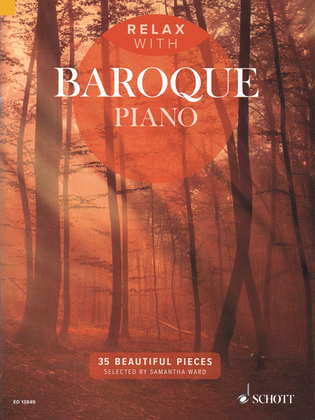 Book cover for Relax with Baroque Piano