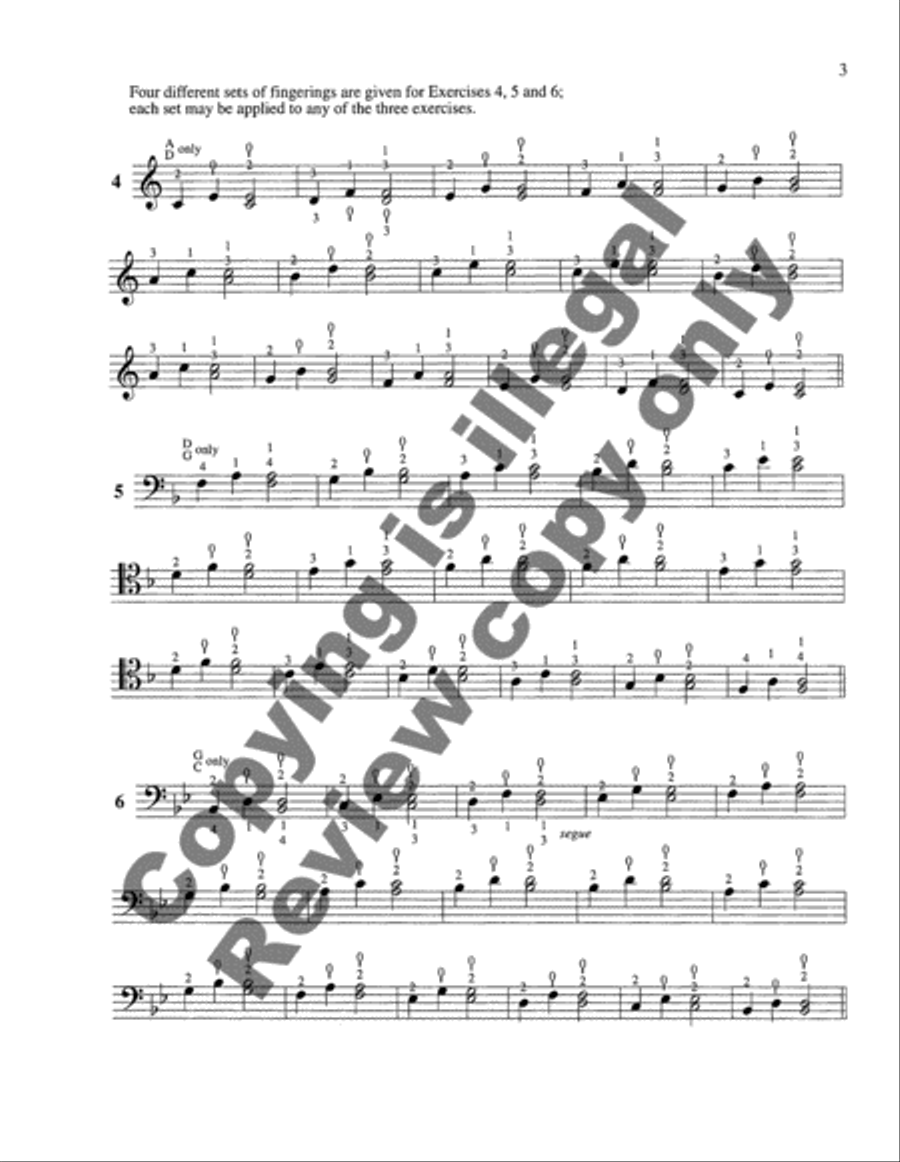 The Galamian Scale System for Violoncello (Volume 2) String Methods scores gallery preview page 11