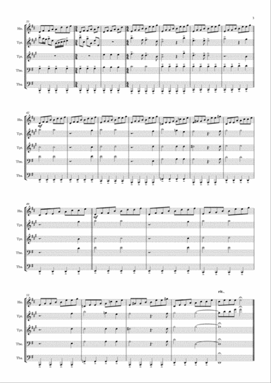 Uefa Champions League Team Brass Ensemble scores gallery preview page 3