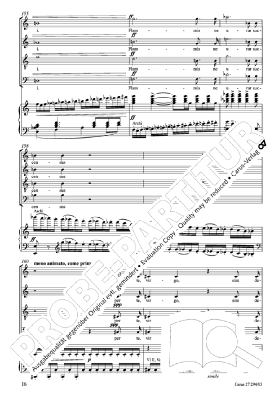 Stabat mater Voice scores gallery preview page 17