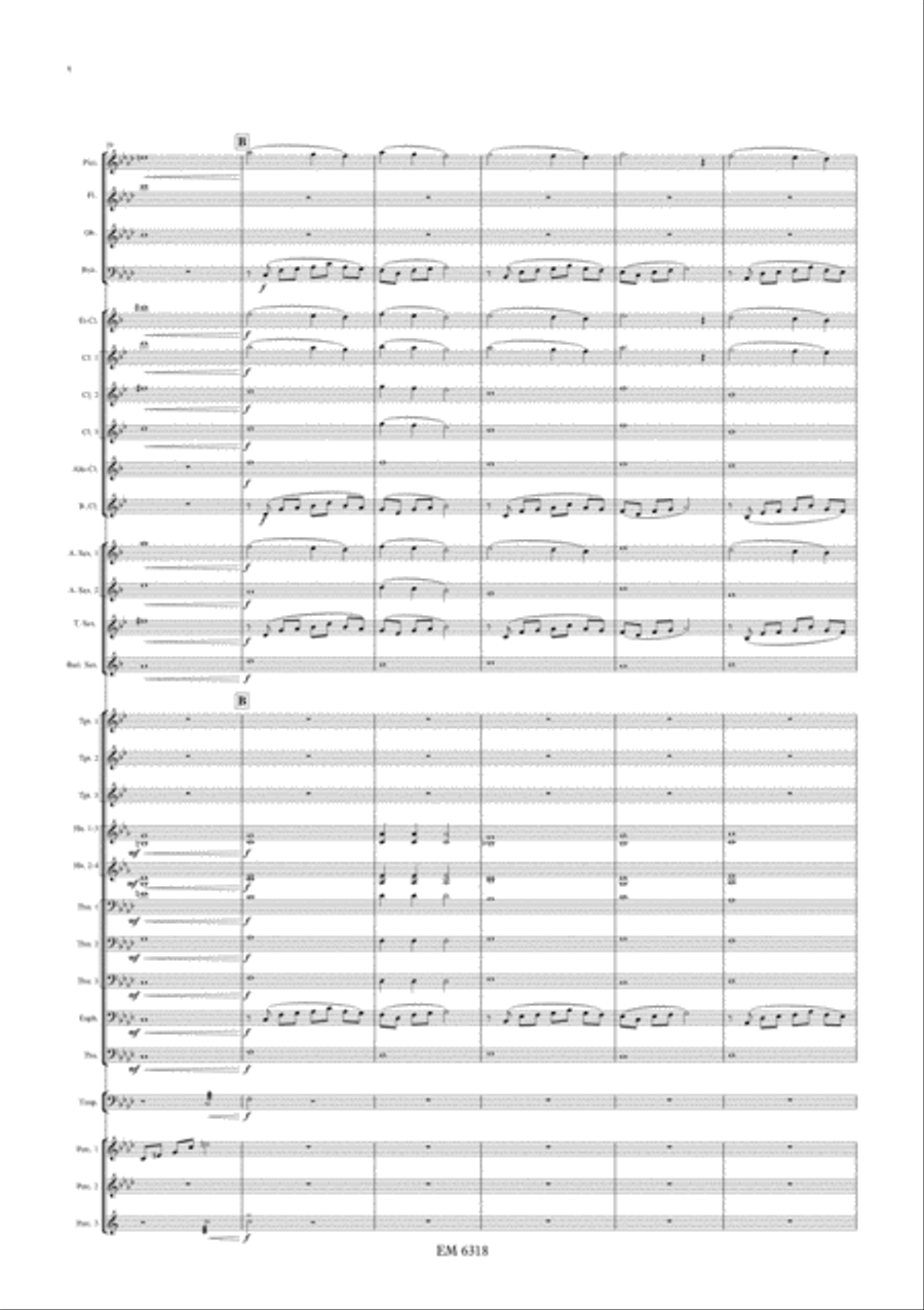 Lauras Stern und der Geheimnisvolle Drache Nian for Wind Band Concert Band scores gallery preview page 7