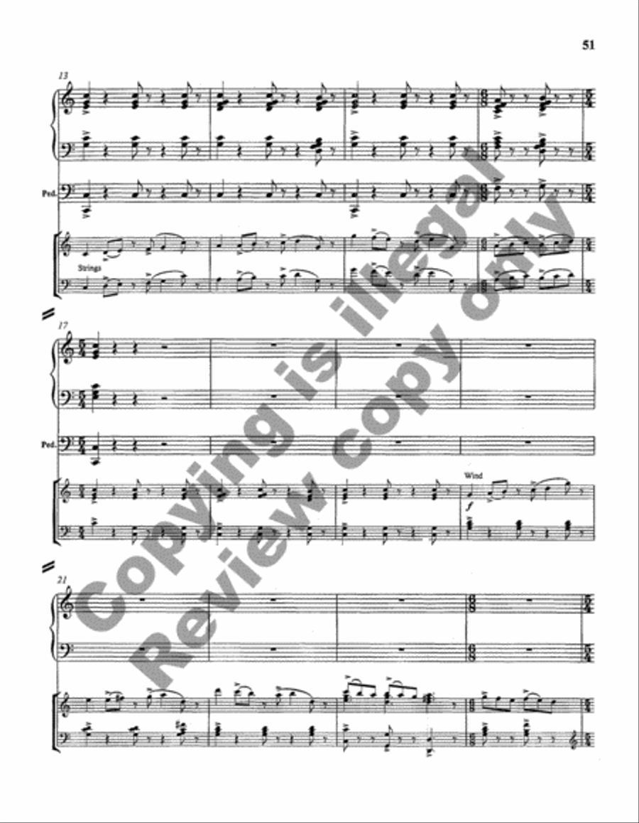 Concerto in C Major Organ Solo scores gallery preview page 10