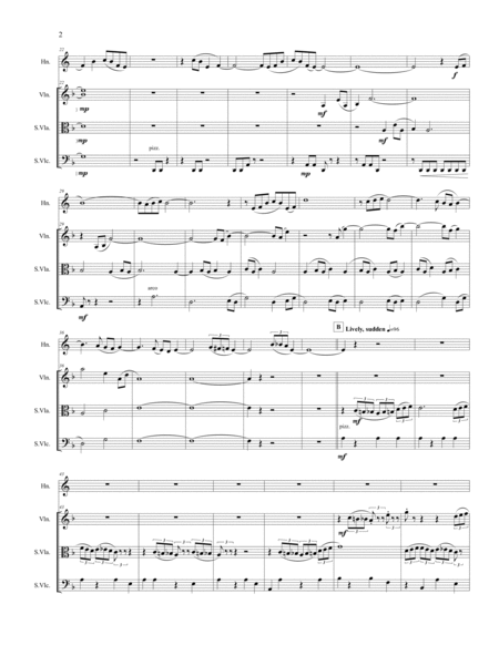 Lyric variances for Horn ans String Trio image number null