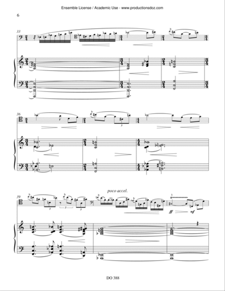 Élégie Bassoon Solo scores gallery preview page 6