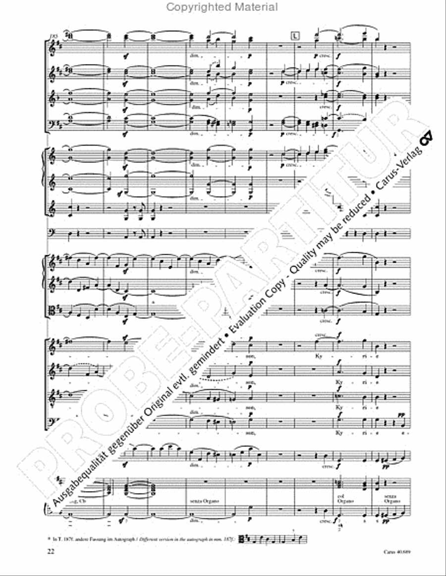Missa solemnis Missa solemnis 4-Part scores gallery preview page 38