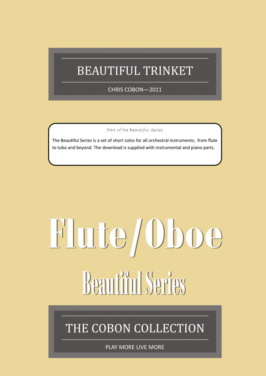 No.1 Beautiful Trinket for Flute or Oboe image number null