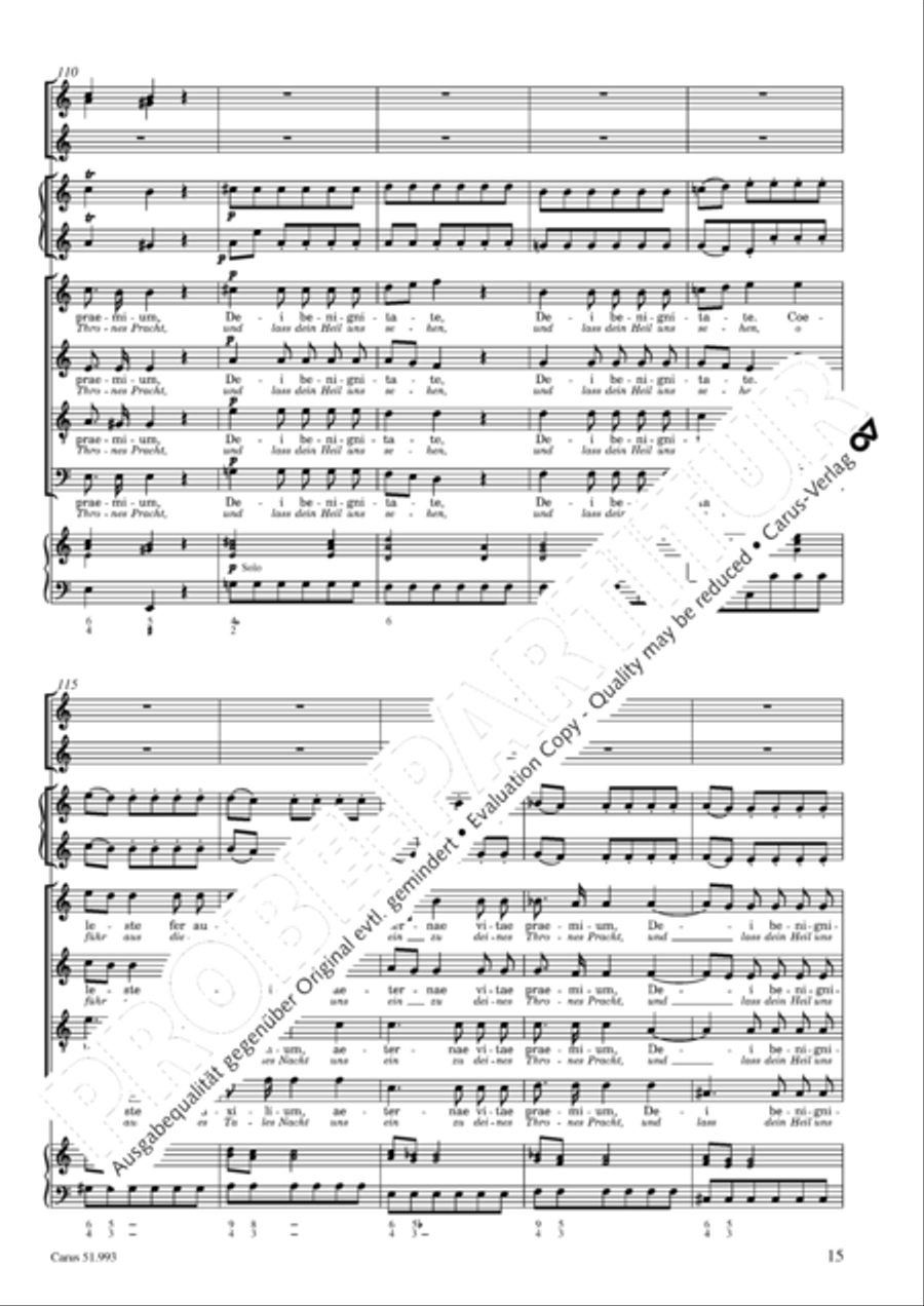 O Jesu, te invocamus 4-Part scores gallery preview page 16