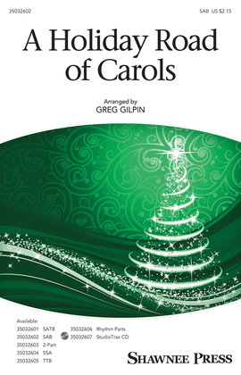 Book cover for A “Holiday Road” of Carols