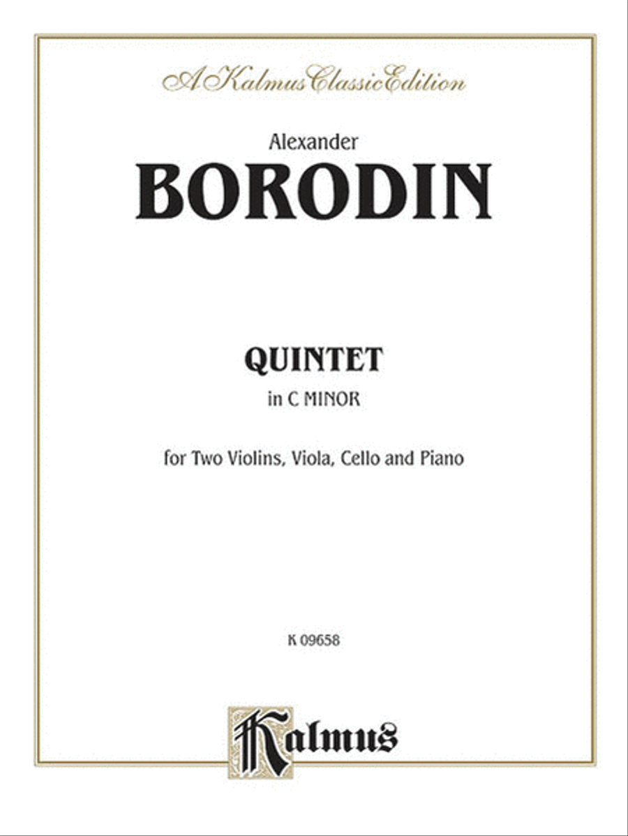 Quintet in C Minor Small Ensemble scores gallery preview page 1