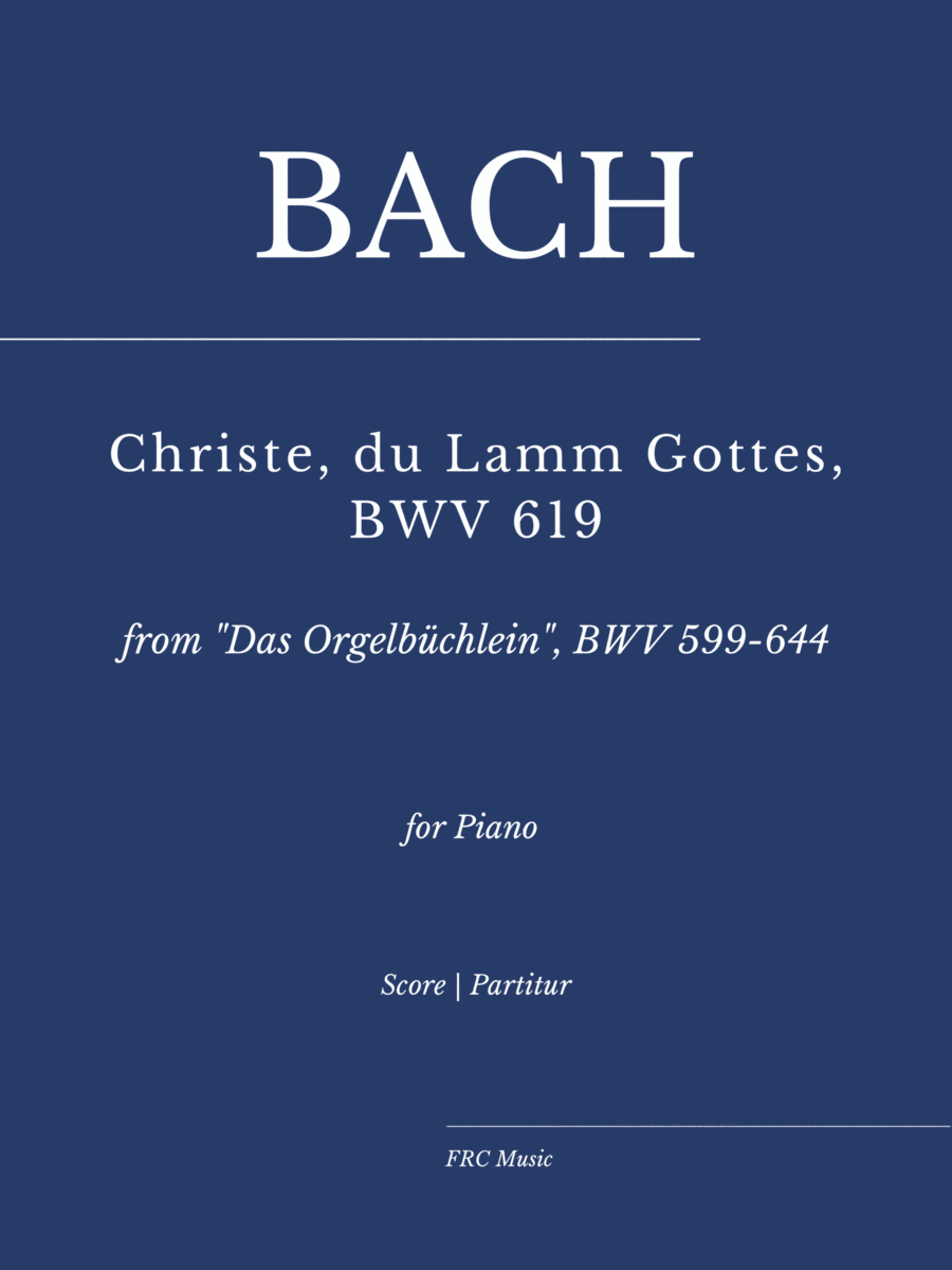 J.S. Bach: Christe, du Lamm Gottes, BWV 619 - As played by Víkingur Ólafsson image number null