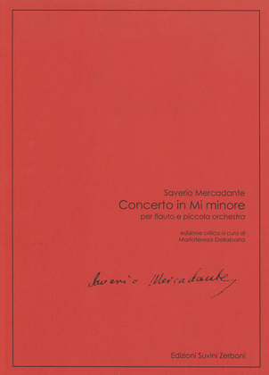Book cover for Concerto in Mi minore