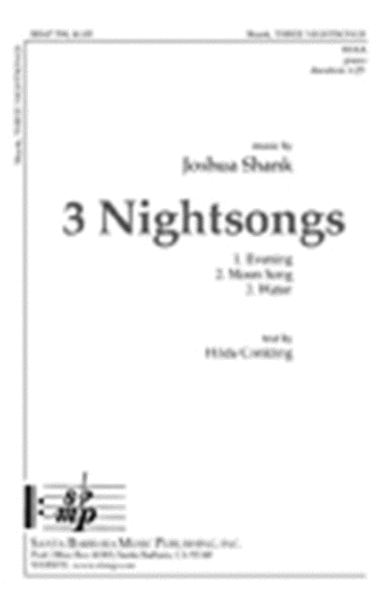 Three Nightsongs - SSAA Octavo image number null