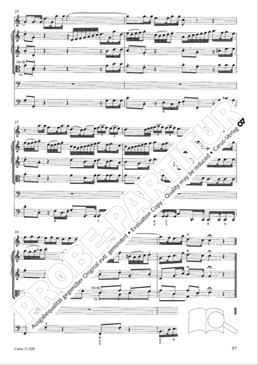 Eternity, thou thundrous word (O Ewigkeit, du Donnerwort) ATB scores gallery preview page 58