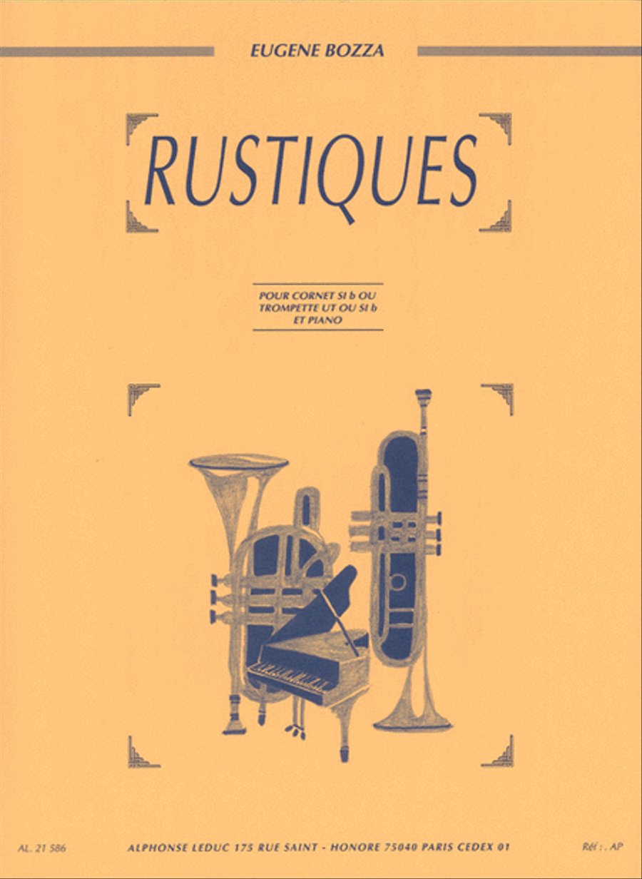 Rustiques Trumpet Solo scores gallery preview page 1