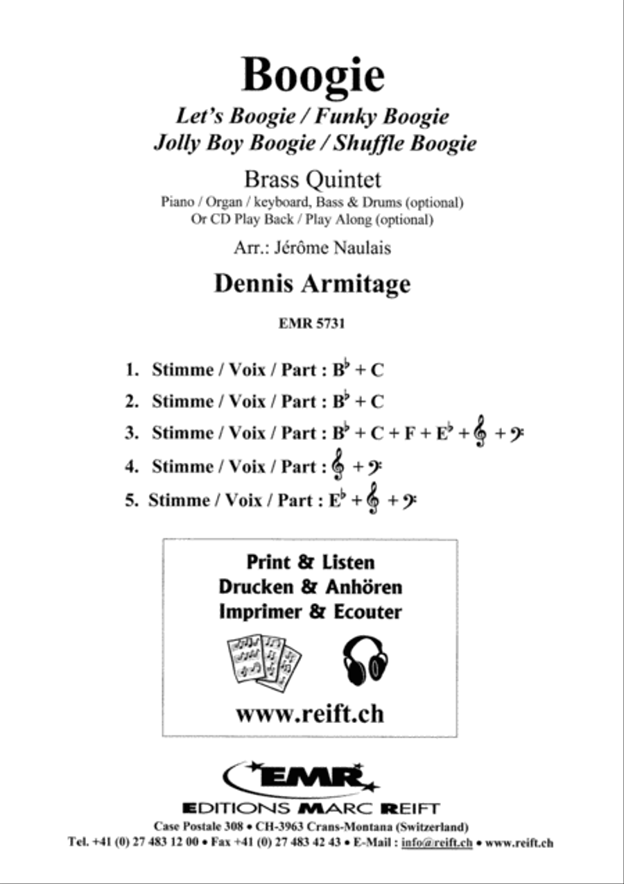 Boogie Brass Band scores gallery preview page 2
