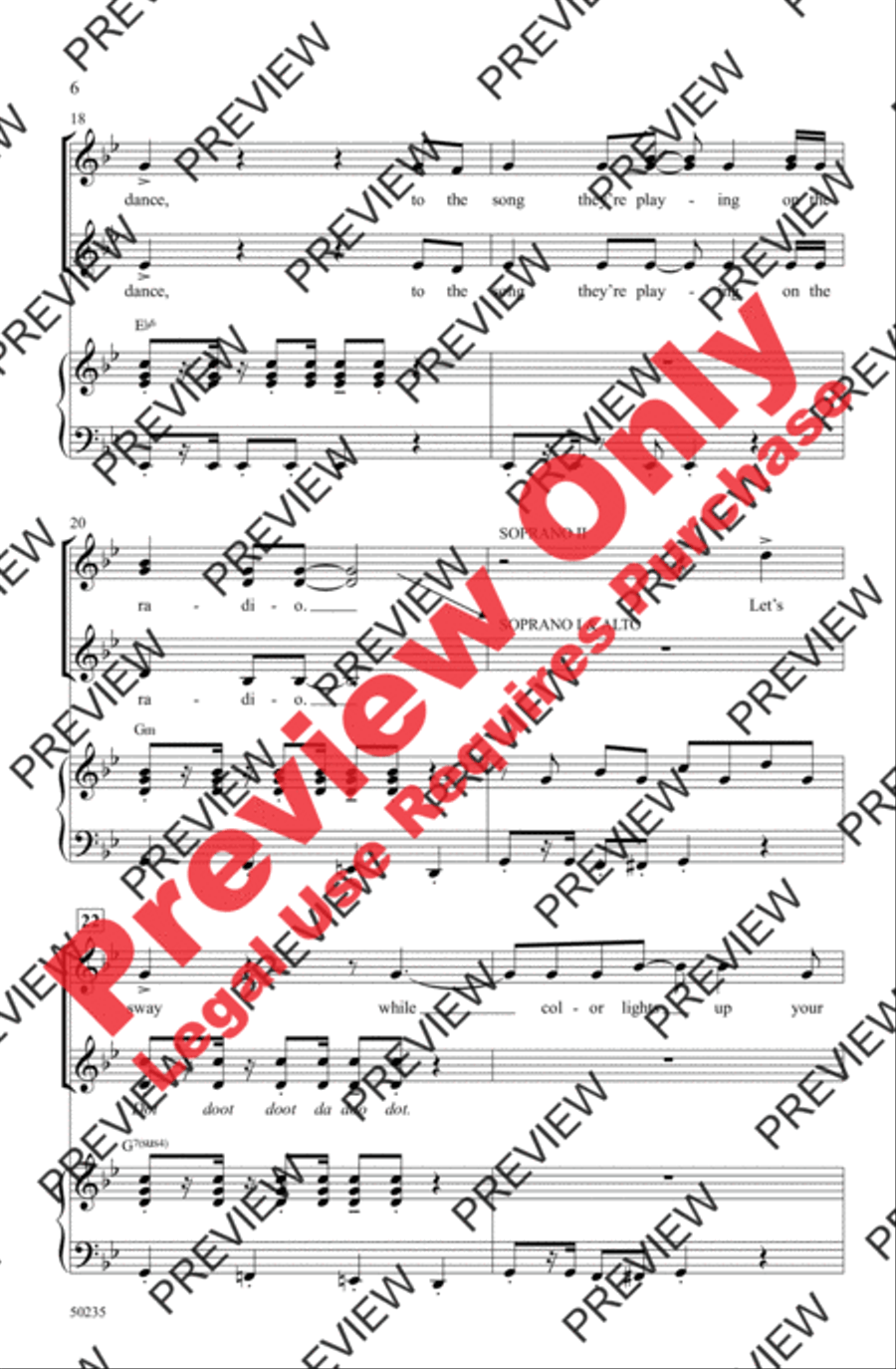 Let's Dance Women's Choir scores gallery preview page 6