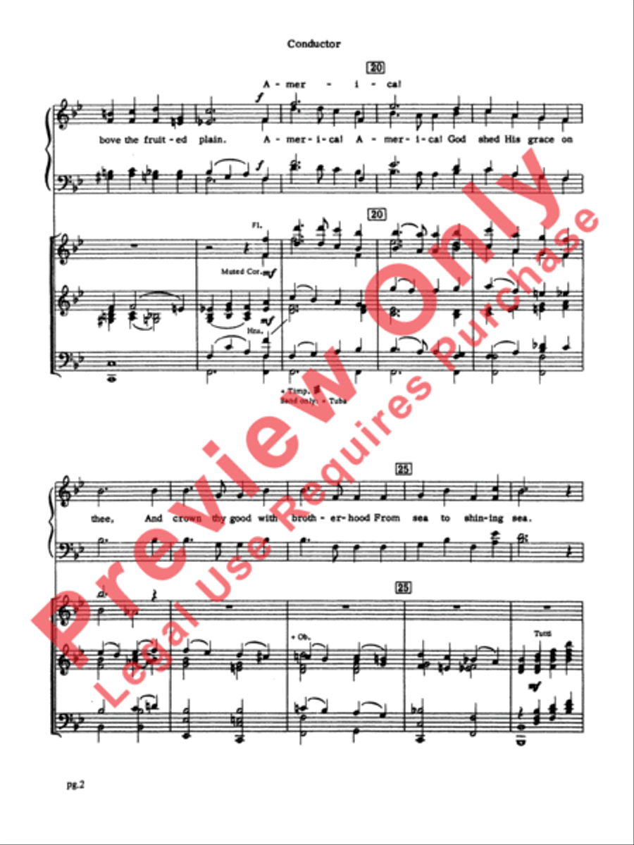 From Sea to Shining Sea Concert Band scores gallery preview page 4