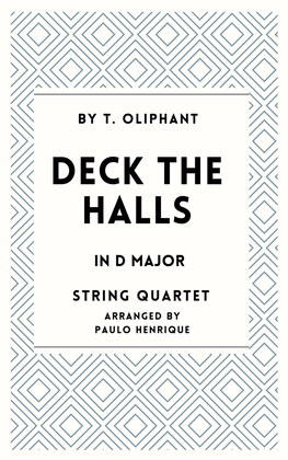 Book cover for Deck the Halls - String Quartet - D Major