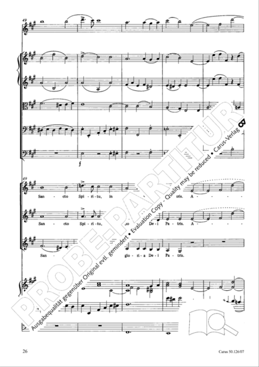 Mass in A major Mass in A major SSA scores gallery preview page 39