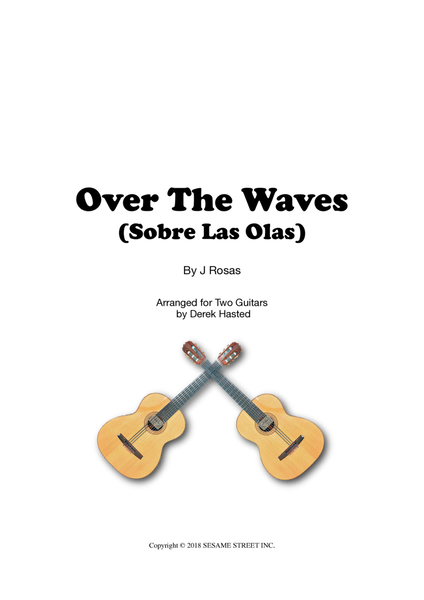 Over The Waves (Sobre Las Olas) - guitar duet image number null