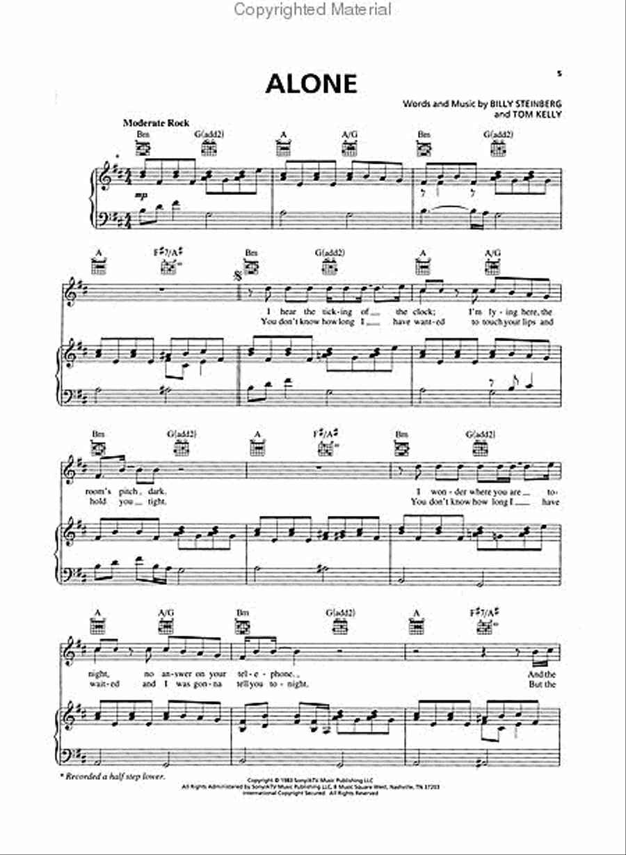 Glee Piano, Vocal, Guitar scores gallery preview page 2