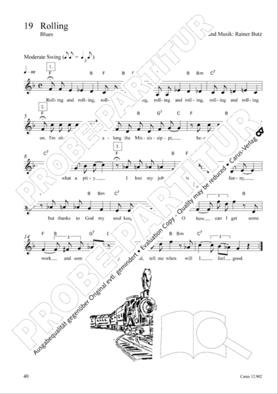 Gute-Laune-Kanons 4-Part scores gallery preview page 41