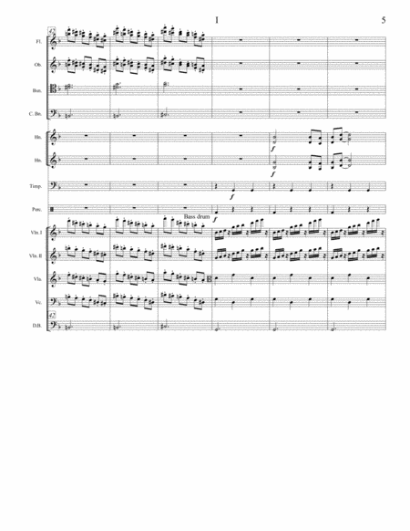 Symphony No. 11 score only