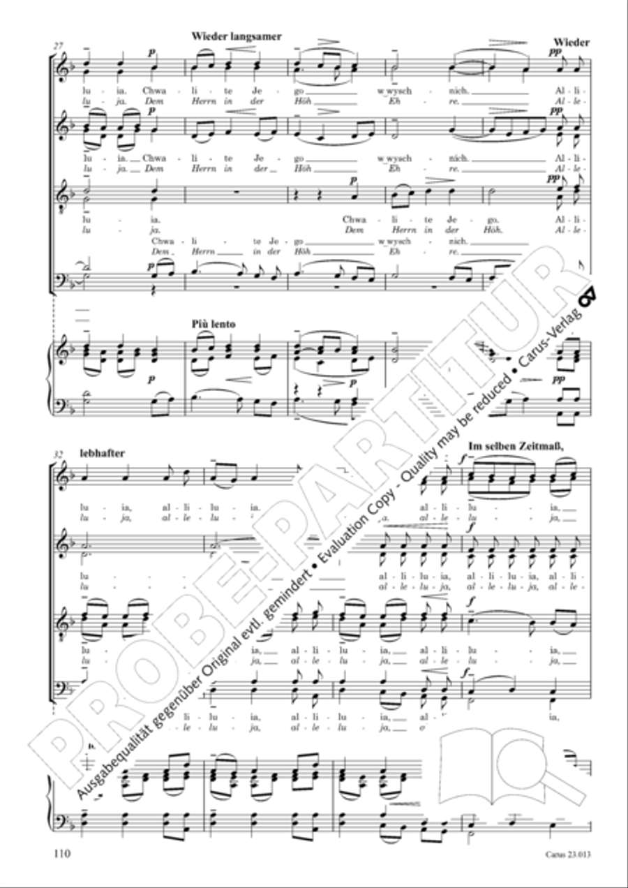 Liturgy of St. John Chrysostom op. 31 for mixed choir a cappella (Chrysostomos-Liturgie op. 31 fur Chor a cappella mit singbarem deutschem Text) A Cappella scores gallery preview page 132