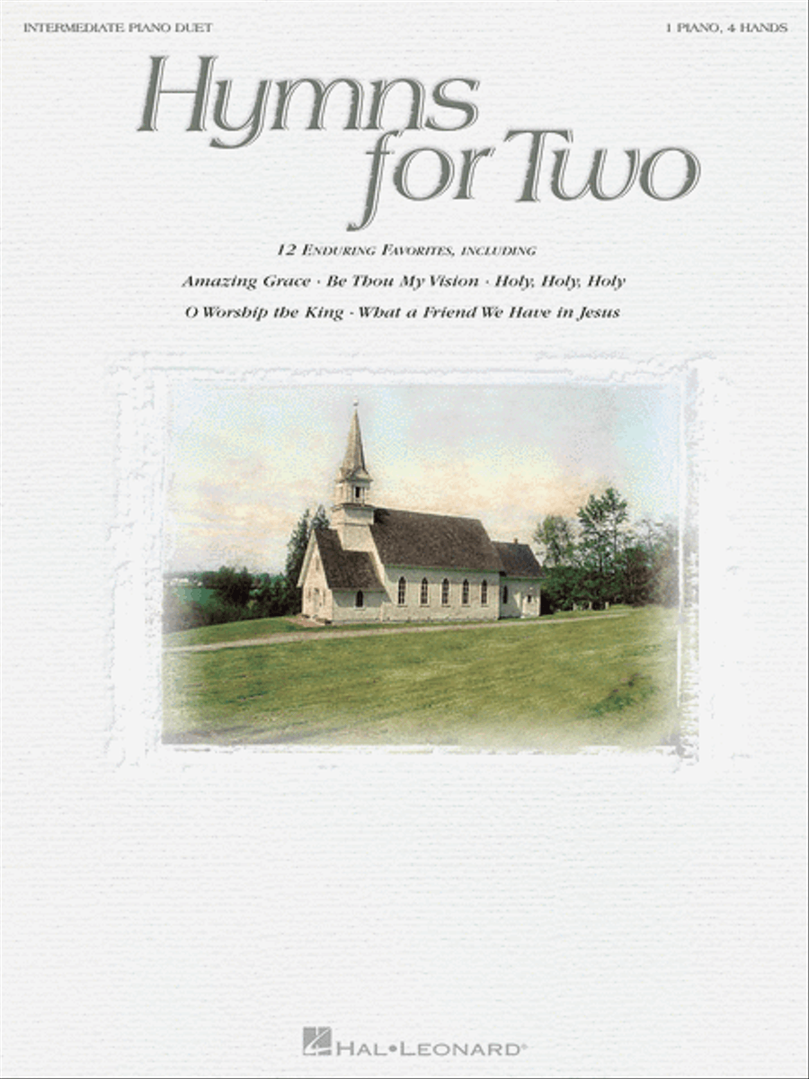 Hymns for Two 1 Piano, 4-Hands scores gallery preview page 1